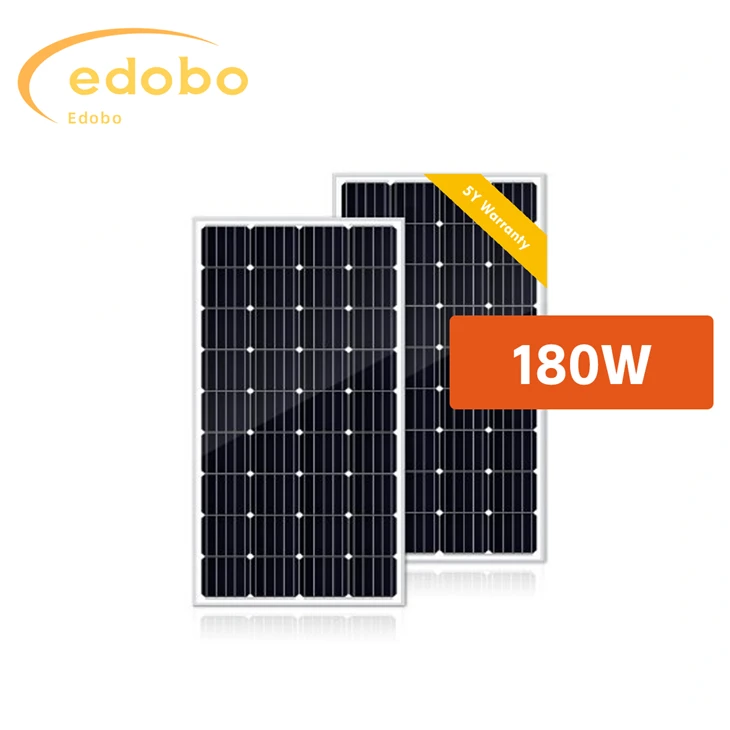 Panneaux photovoltaïques monocristallins 180w
