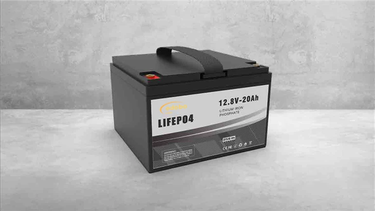 Batterie lithium-ion 24 V 12,8 V 20 Ah.