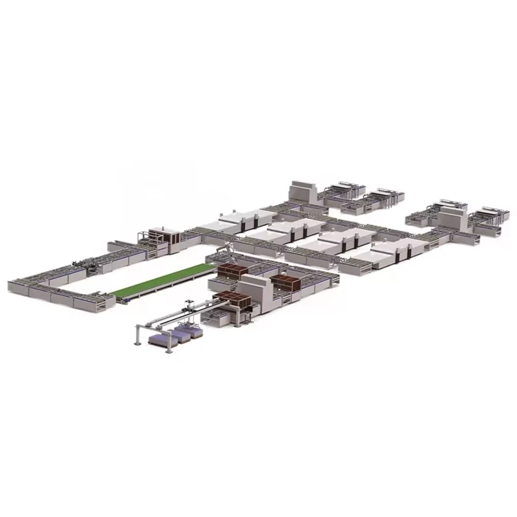 Ligne de production de composants de panneaux solaires de 500 MW