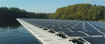 L'Allemagne dévoile le plus grand système d'énergie photovoltaïque flottant d...