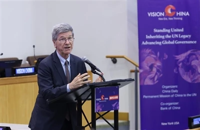 Jeffrey Sachs prône la réforme de l'ONU et le multilatéralisme au New Era Lec...