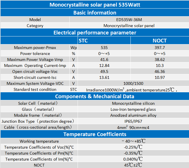 535W 535W