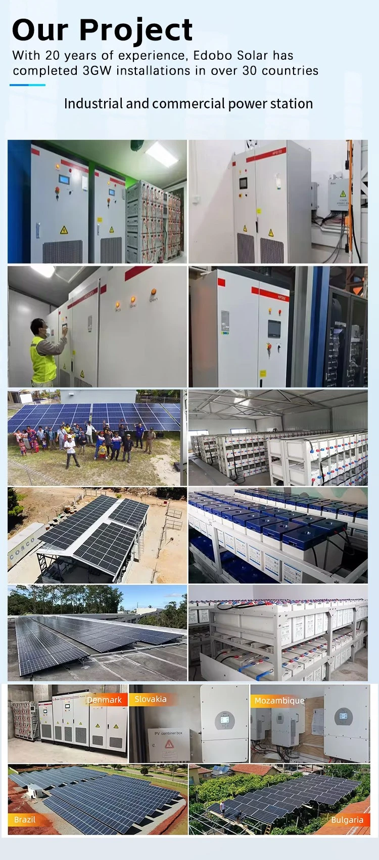 solar battery price projcet