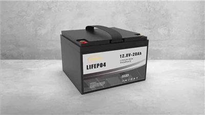 Batterie lithium-ion 24 V 12,8 V 20 Ah.