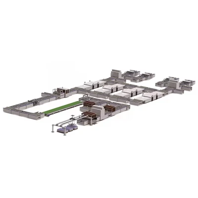 Ligne de production de composants de panneaux solaires de 500 MW