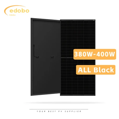 Panneaux solaires photovoltaïques noirs 400w