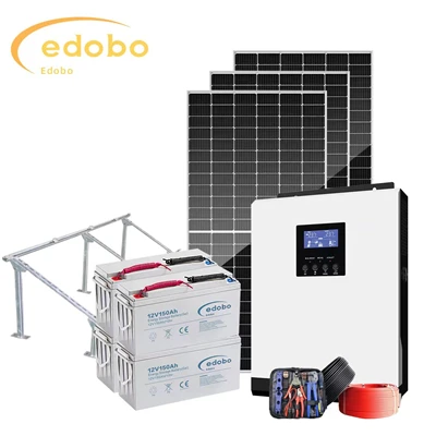 Grand système solaire personnalisé hors réseau de 20 kW
