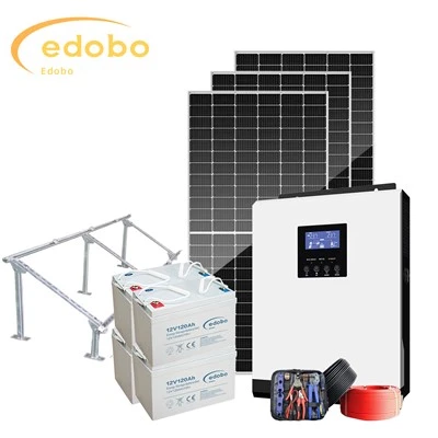 Système de panneaux solaires bricolage 5kw pour la maison