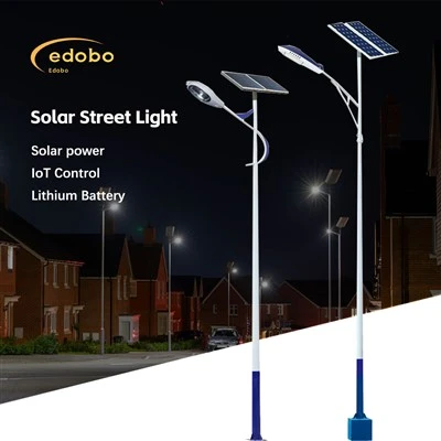 Éclairage public à énergie solaire Edobo avec batterie au lithium