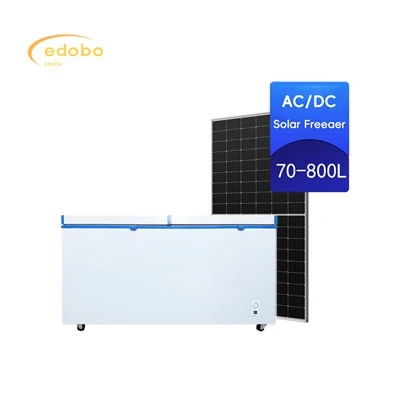 Réfrigérateur solaire économiseur d'énergie AC/DC surgélateur pour usage domestique