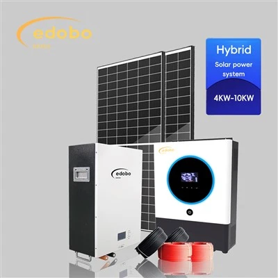 Système d'énergie solaire hybride de 6 kW