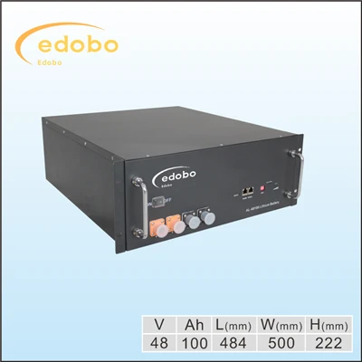 Batterie au lithium montée en rack