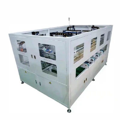 Machine de taraudage automatique de production de panneaux solaires
