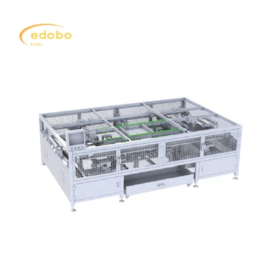 Production de panneaux solaires, coupe automatique