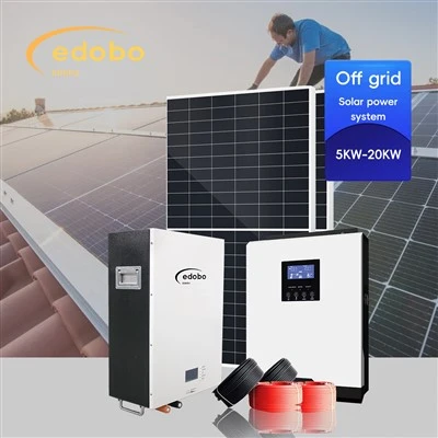 Système d'énergie solaire de générateur photovoltaïque avec batterie