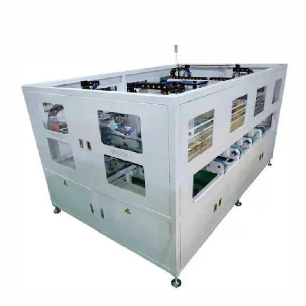 Machine de taraudage automatique de production de panneaux solaires